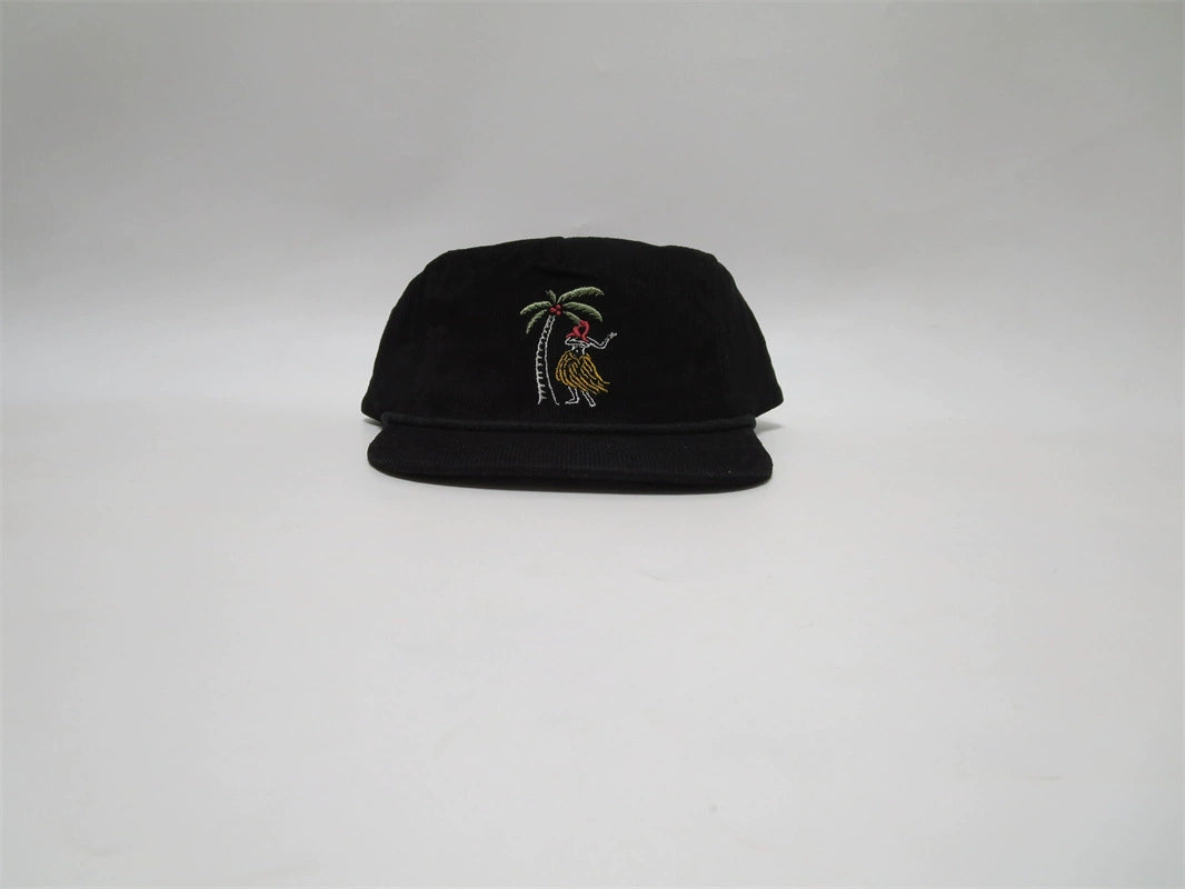 Aloha Chill Corduroy Flat Brim Hat