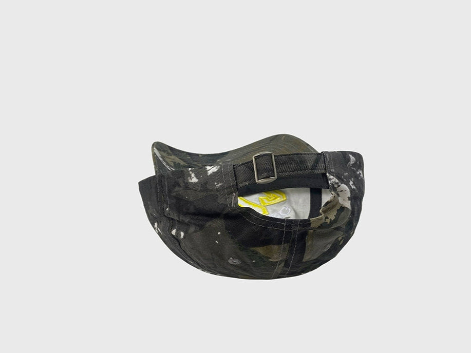 Korea ins same three-dimensional embroidery 777 camouflage splash soft top baseball cap street fashion outdoor cap tide