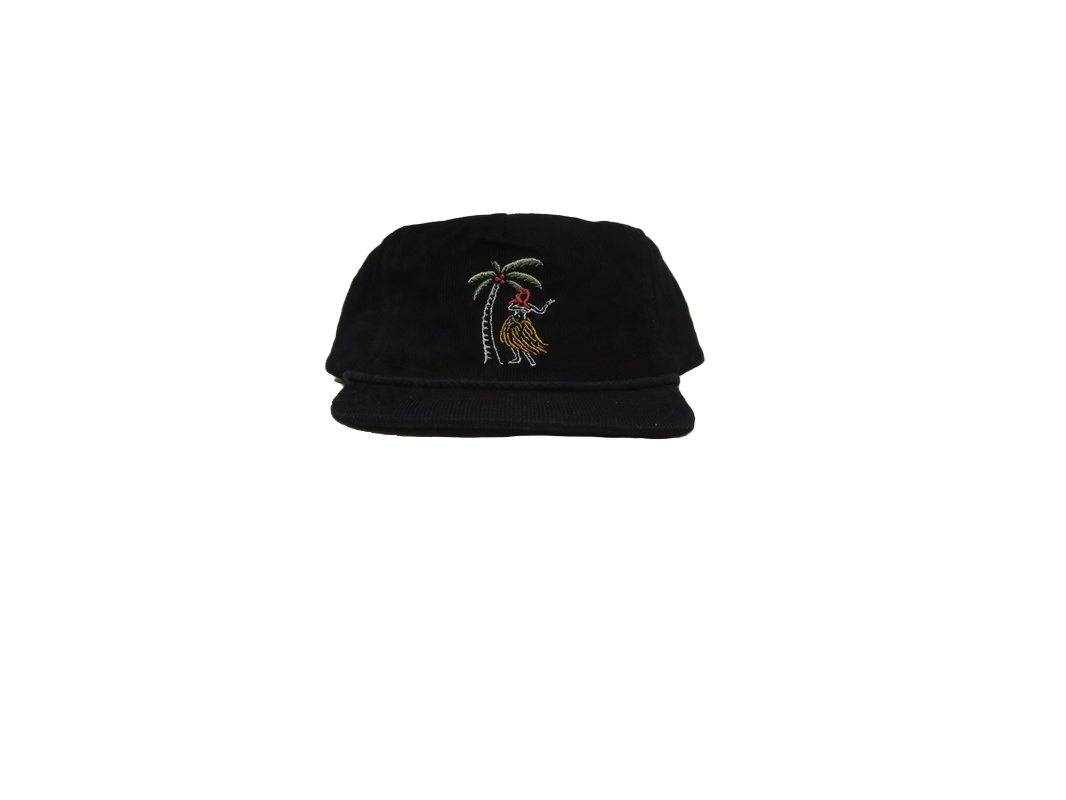 ALOHA CHILL THIN CORDUROY FLAT BRIM BASEBALL HAT