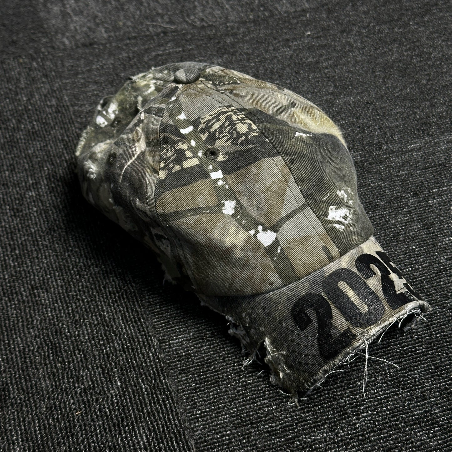 Untold Handmade Distressed Baseball Cap