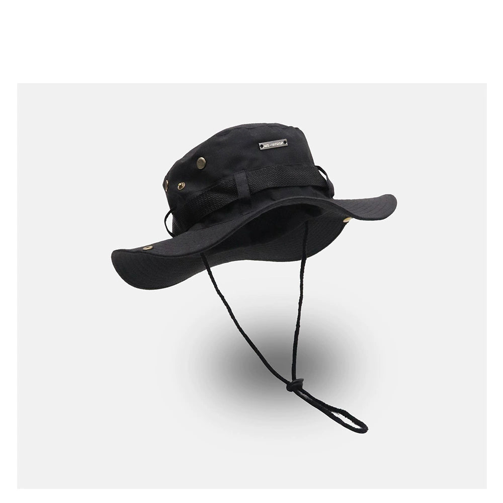 DRAWSTRING FISHERMAN SUMMER HAT