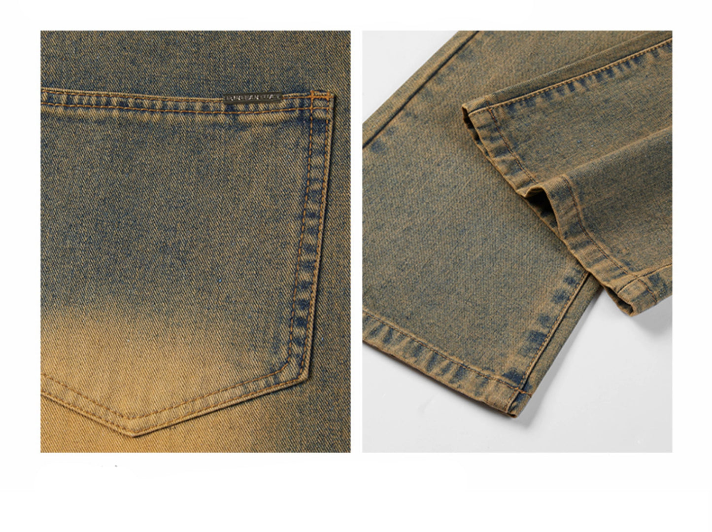 Untold Distressed Flared Jeans