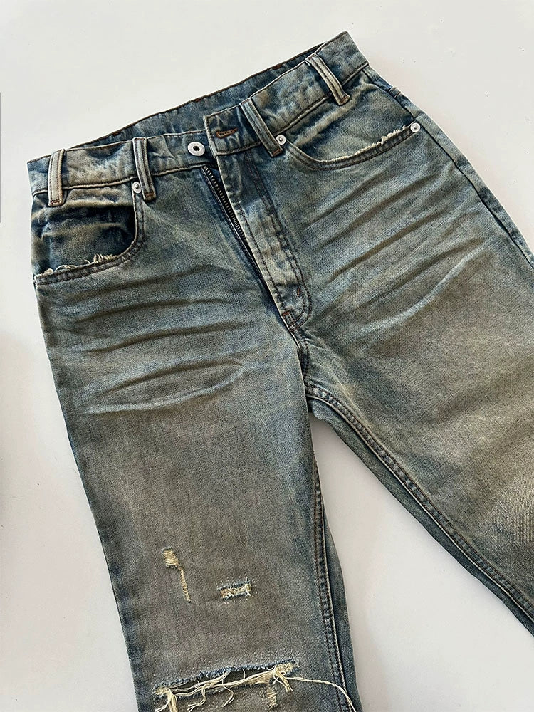 Premium Fade-Out Bootcut Jeans