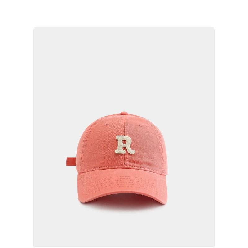 Letter Patched Baseball Cap