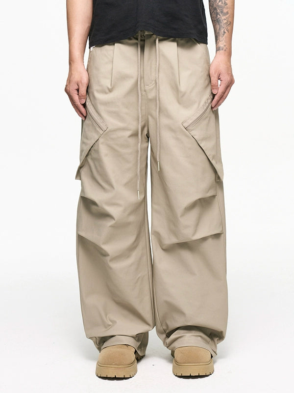 UNTLD Retro Wide-Leg Cargo Pants