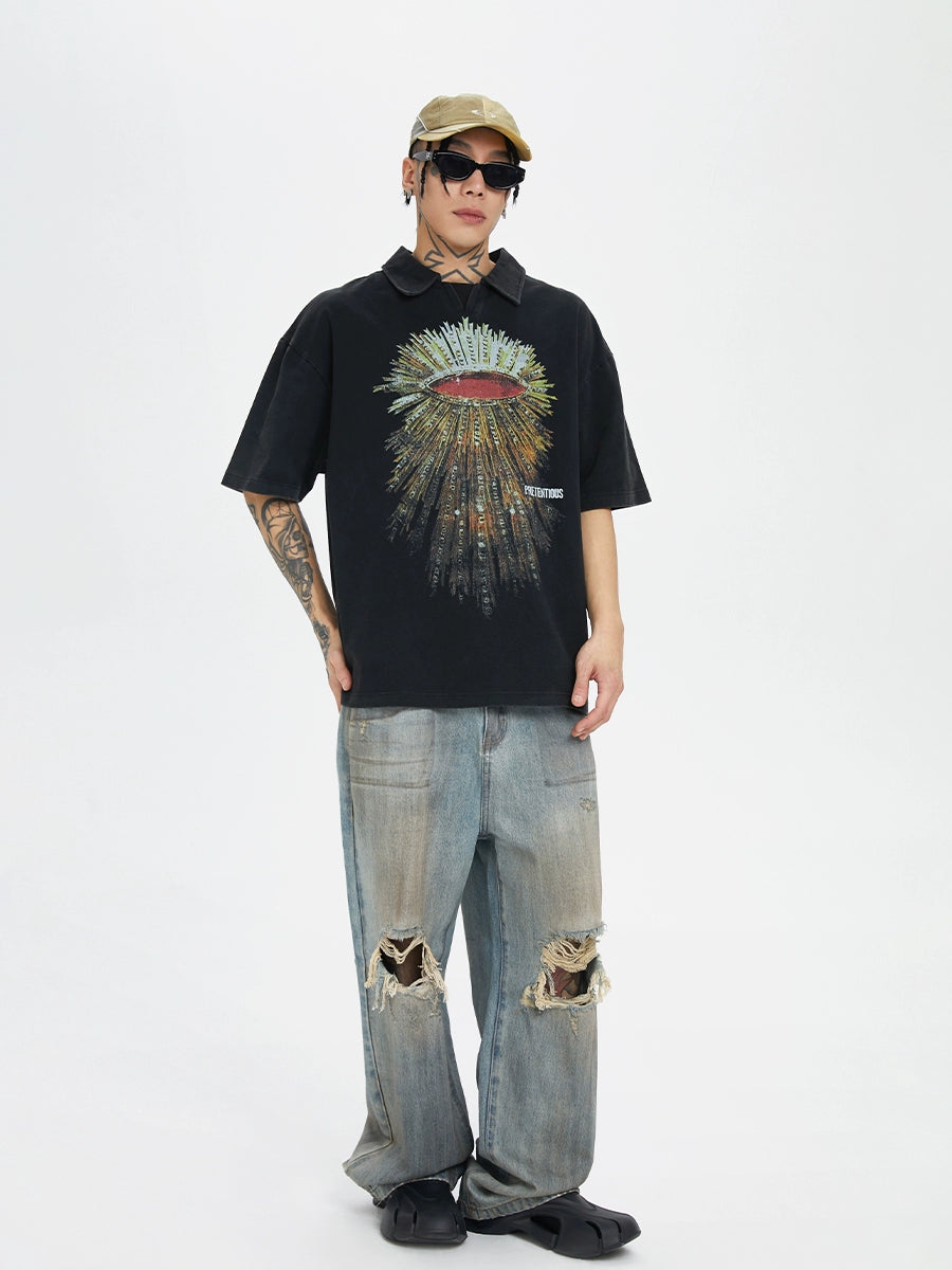 F2Center Heavyweight Polo T-Shirt