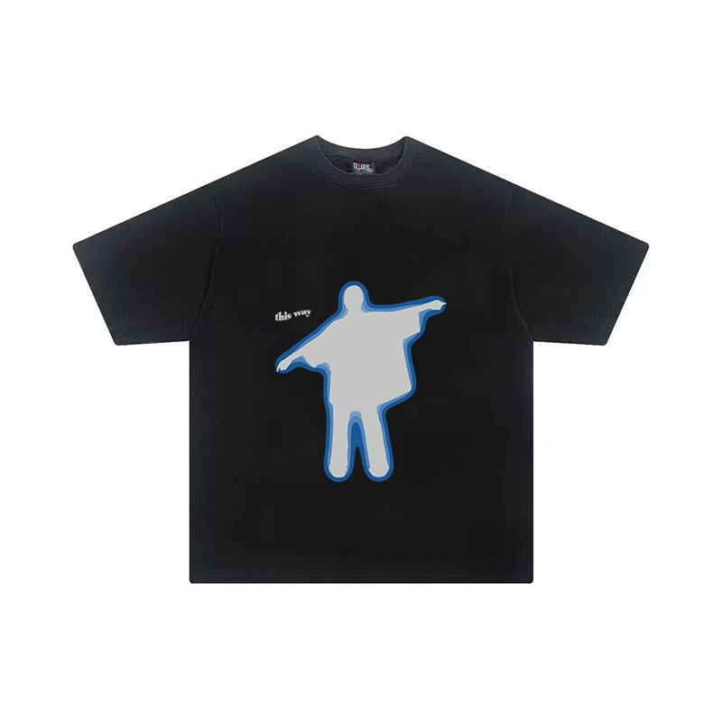 Abstract Shadow Heavyweight T-Shirt