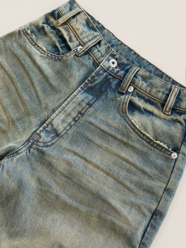 Premium Fade-Out Bootcut Jeans