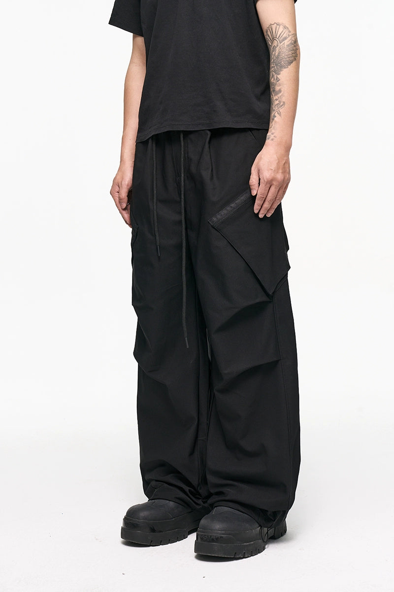 UNTLD Retro Wide-Leg Cargo Pants