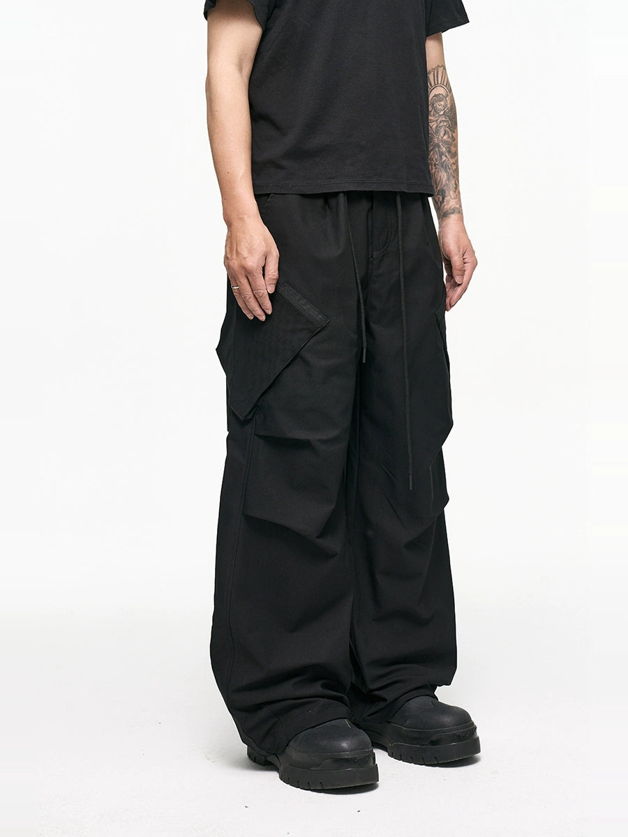 UNTLD Retro Wide-Leg Cargo Pants