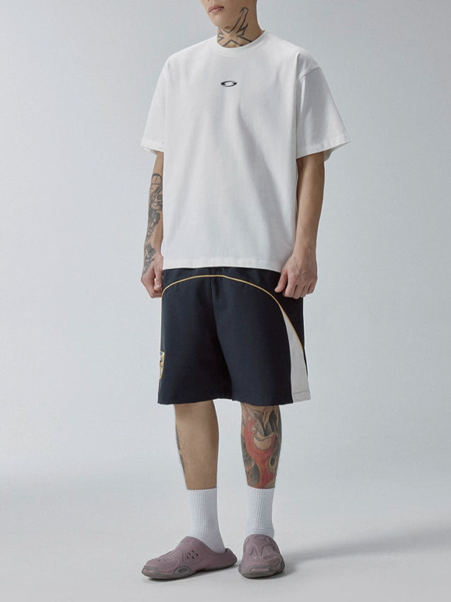 F2Center Embroidered Stamp Versatile Shorts
