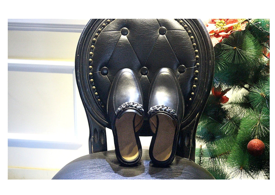 Premium Handmade Leather Slippers