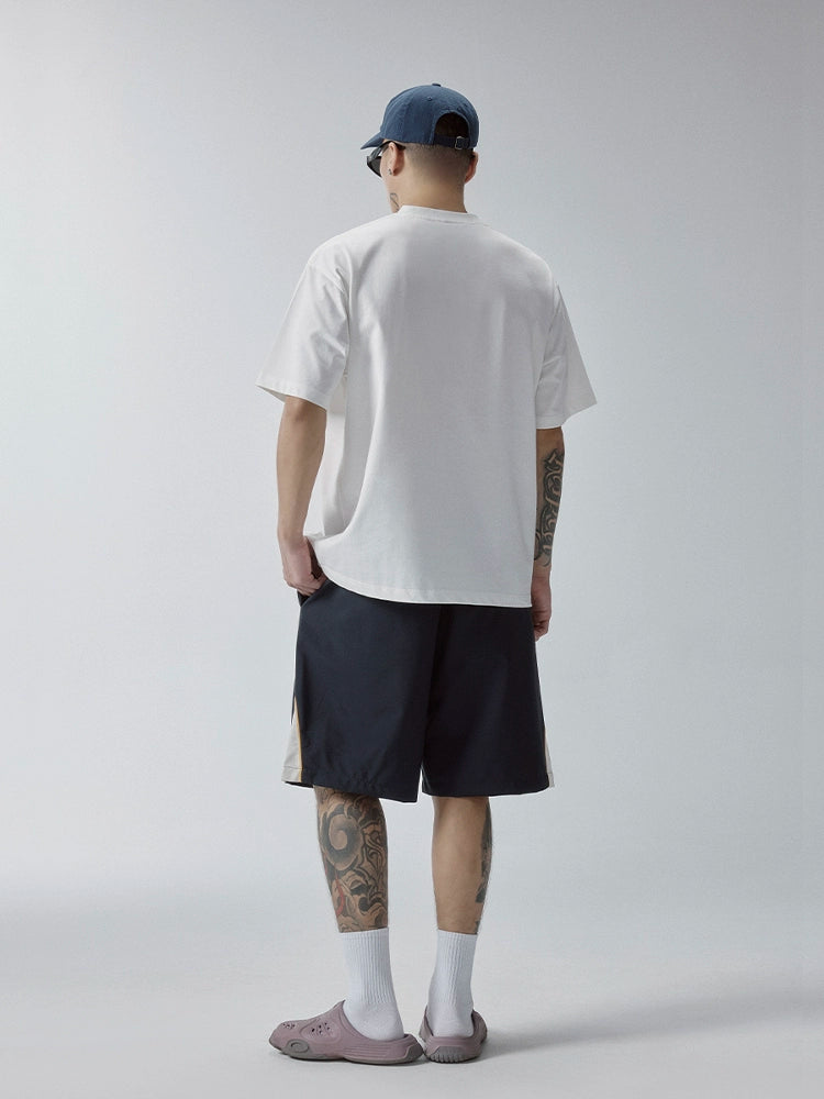 F2Center Embroidered Stamp Versatile Shorts