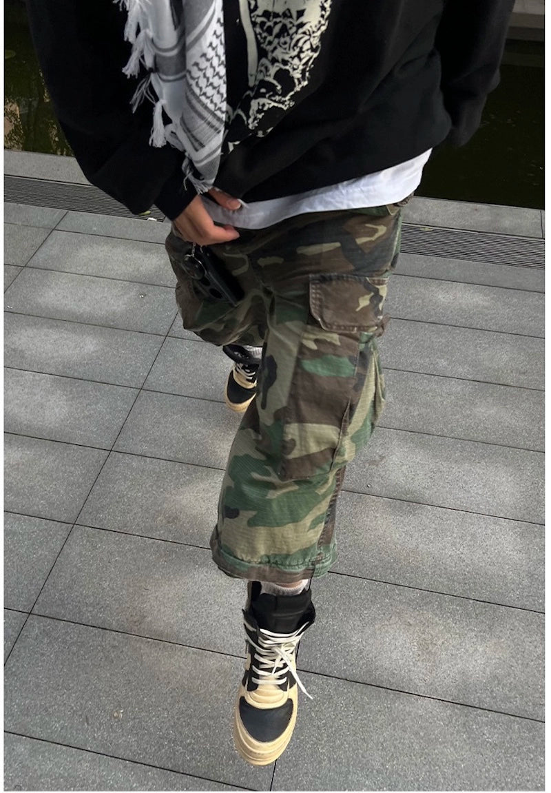 Untold Detachable Camouflage Cargo Pants