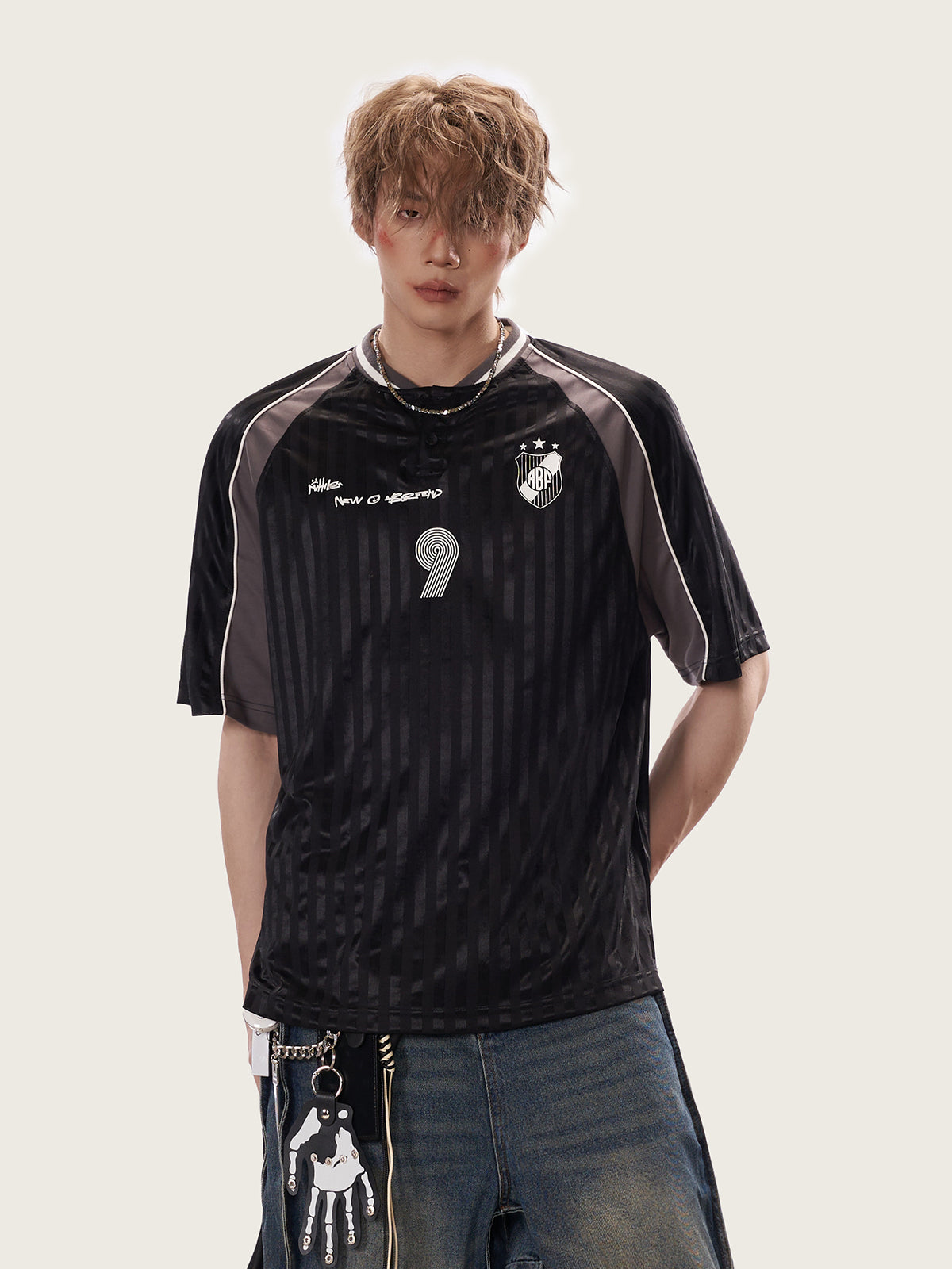 Premium Breathable V-Neck Jersey