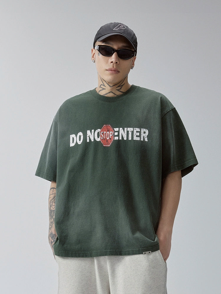 Do Not Enter Washed Tee