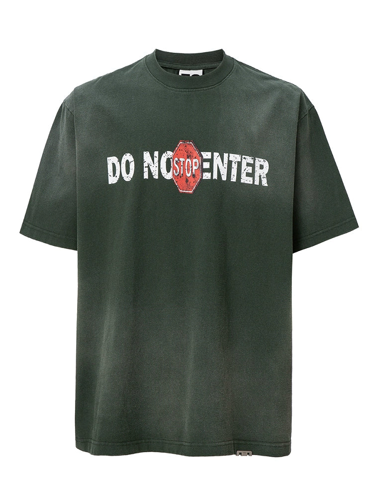 Do Not Enter Washed Tee