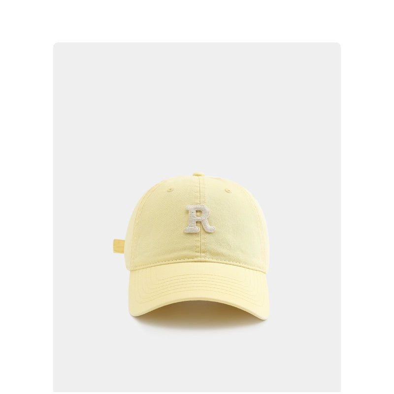 Letter Patched Baseball Cap