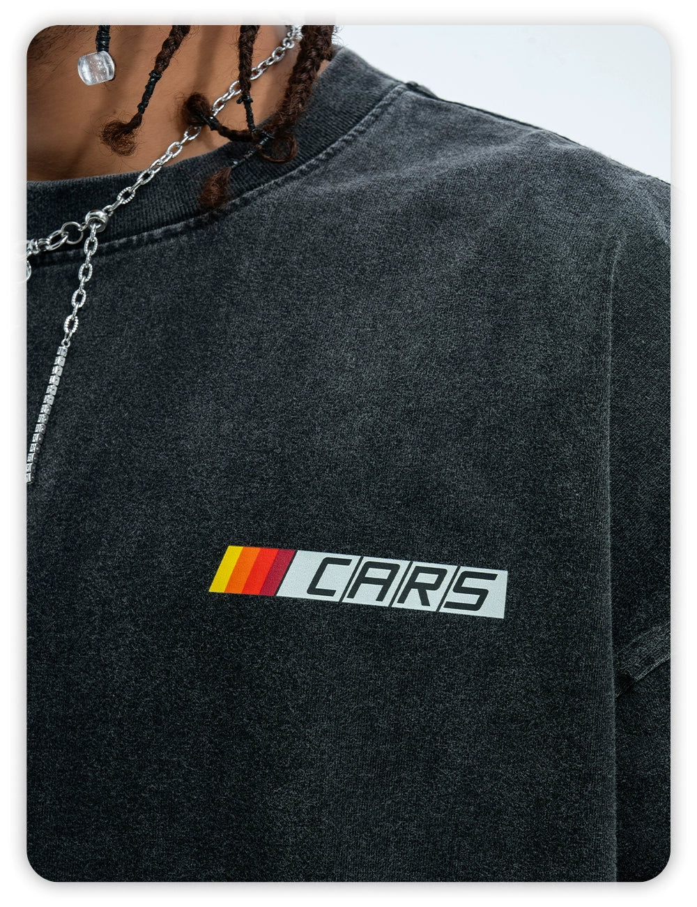 Fast Car Racing Series Oversize T-Shirt