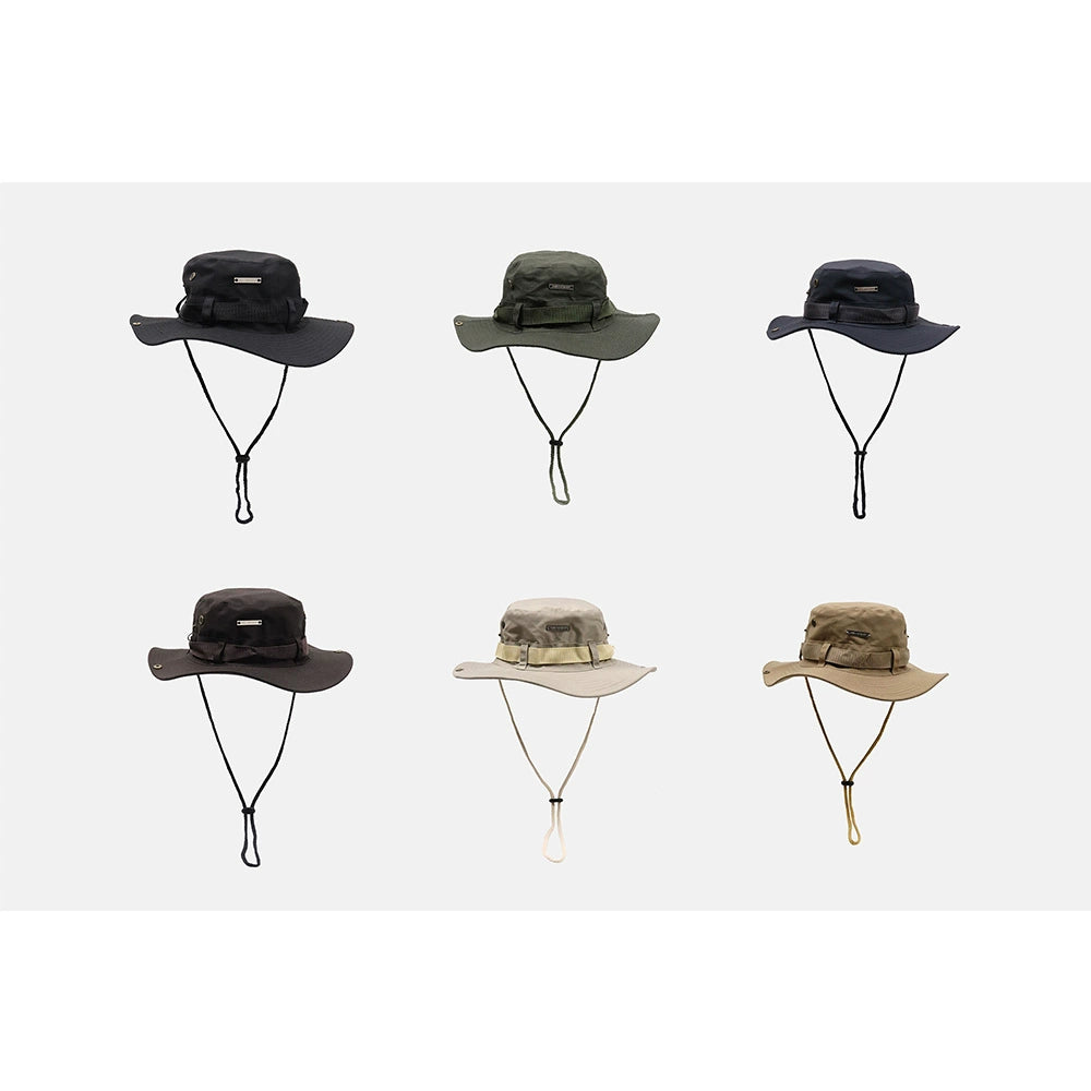DRAWSTRING FISHERMAN SUMMER HAT
