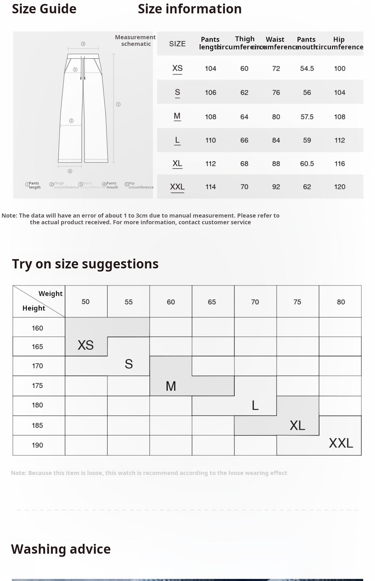 Distressed Ripped Baggy Denim Jeans