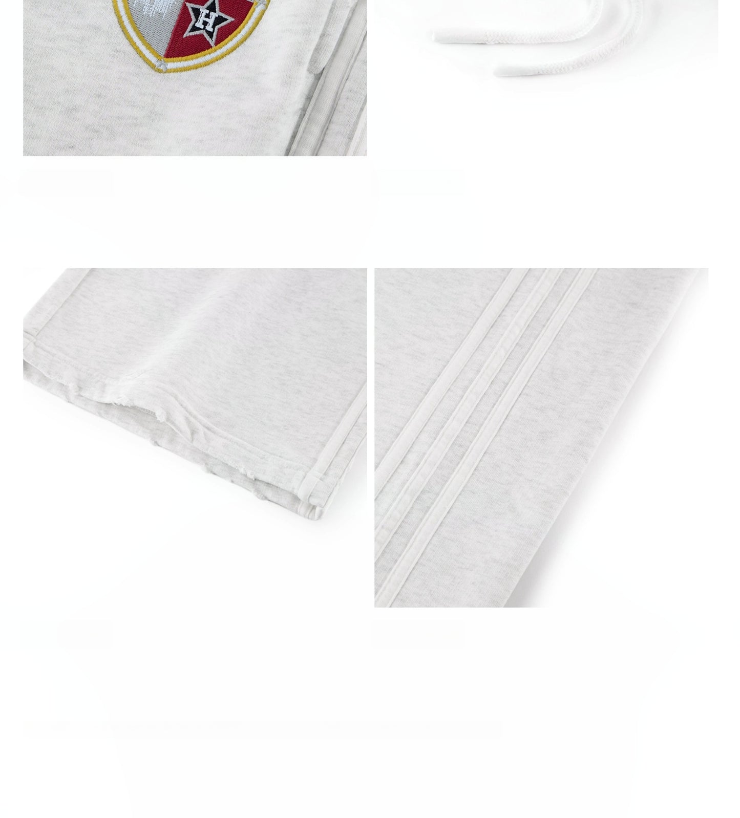 Untold Embroidery Badge Baggy Sweatpants