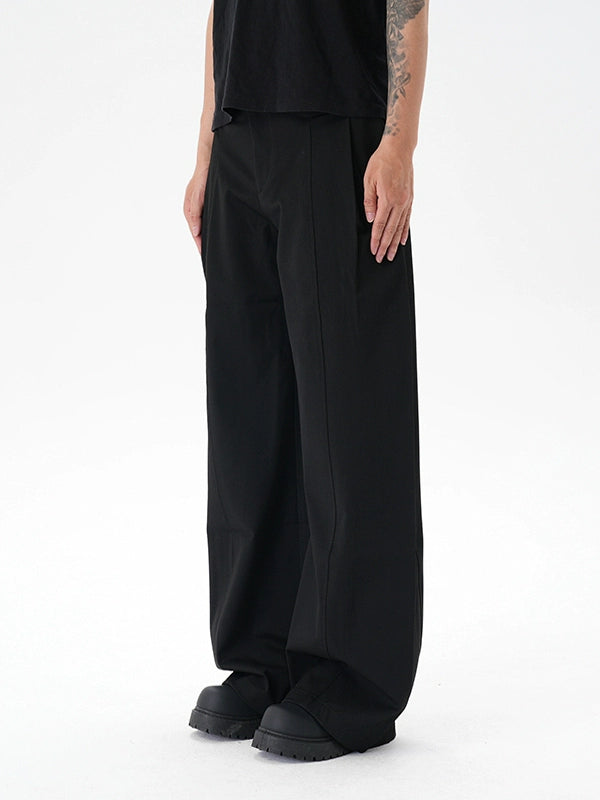 Untold Premium Wide-Leg Scimitar Trousers