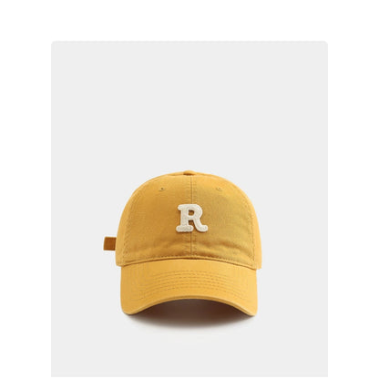 Letter Patched Baseball Cap