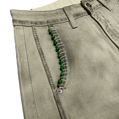 Handmade Distressed Mud Pants