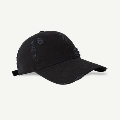 Distressed Military Style Cap