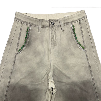 Handmade Distressed Mud Pants