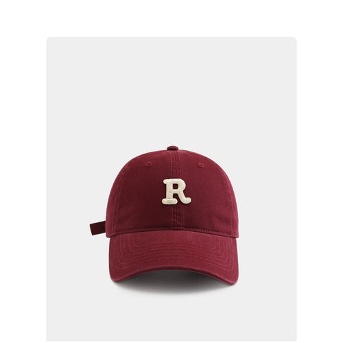 Letter Patched Baseball Cap