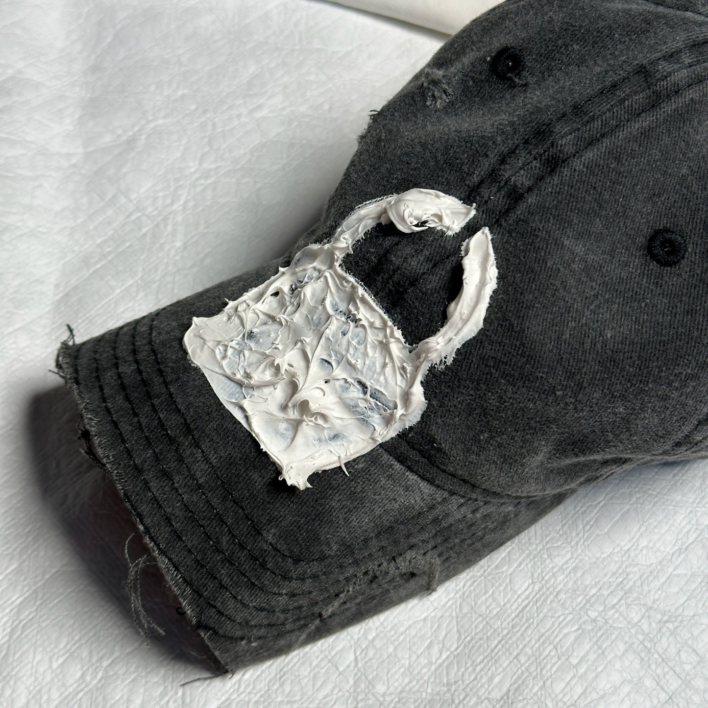 Untold Handmade Distressed Baseball Cap