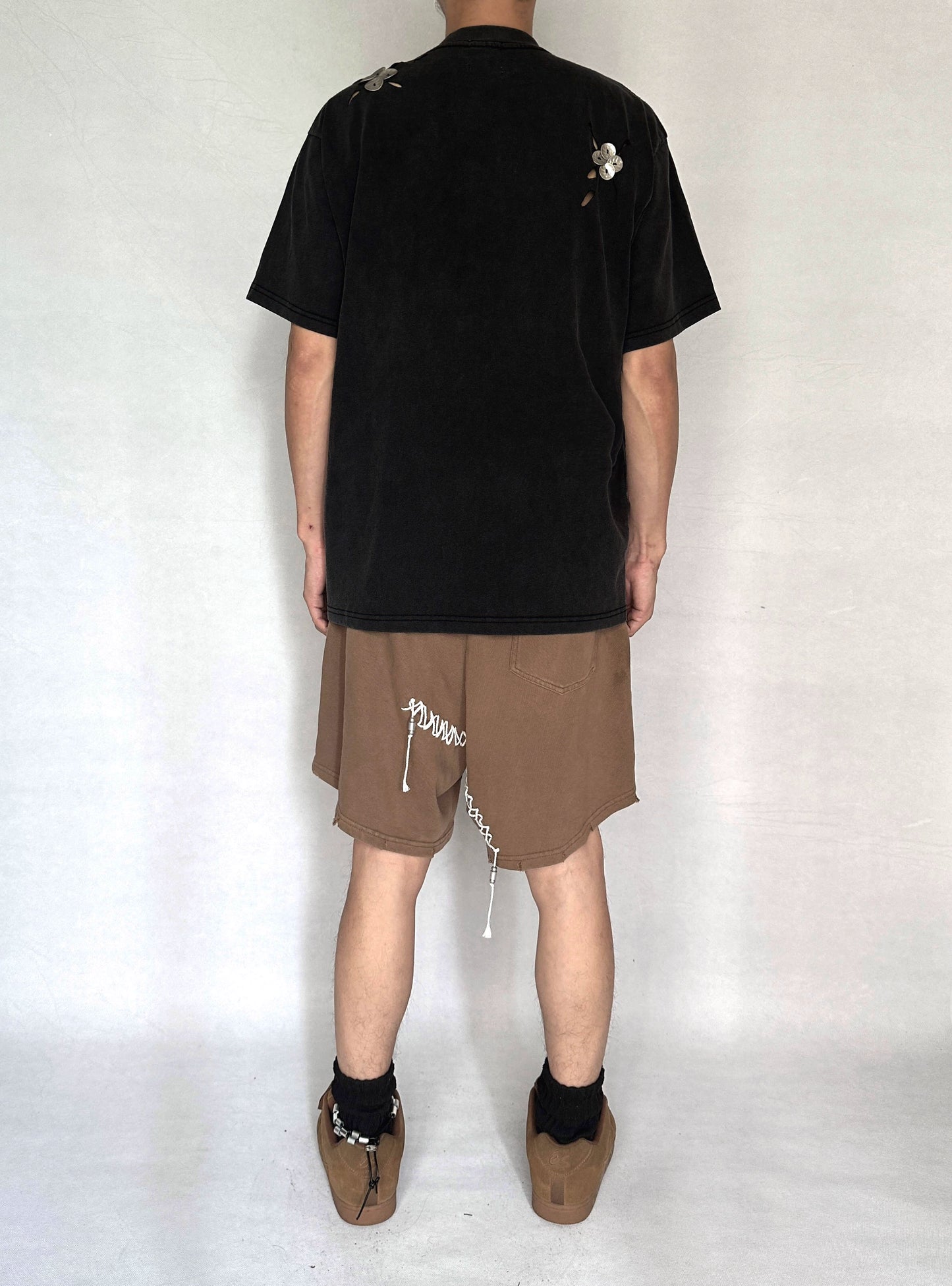 Handmade Metallic Petals Top