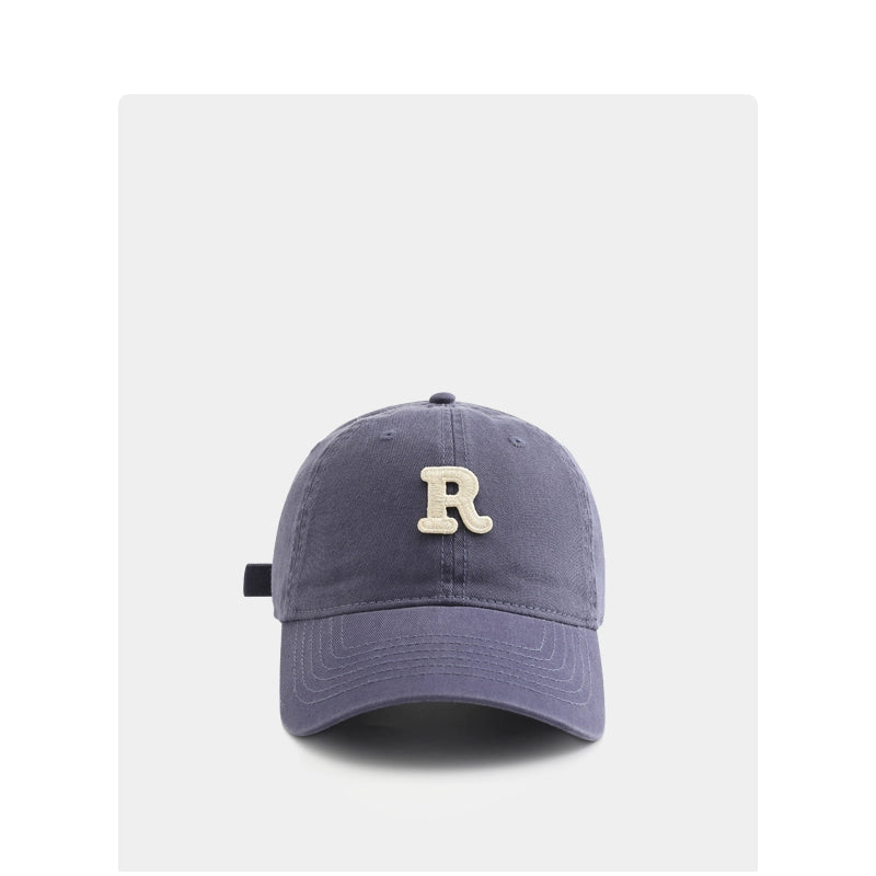 Letter Patched Baseball Cap