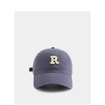 Letter Patched Baseball Cap