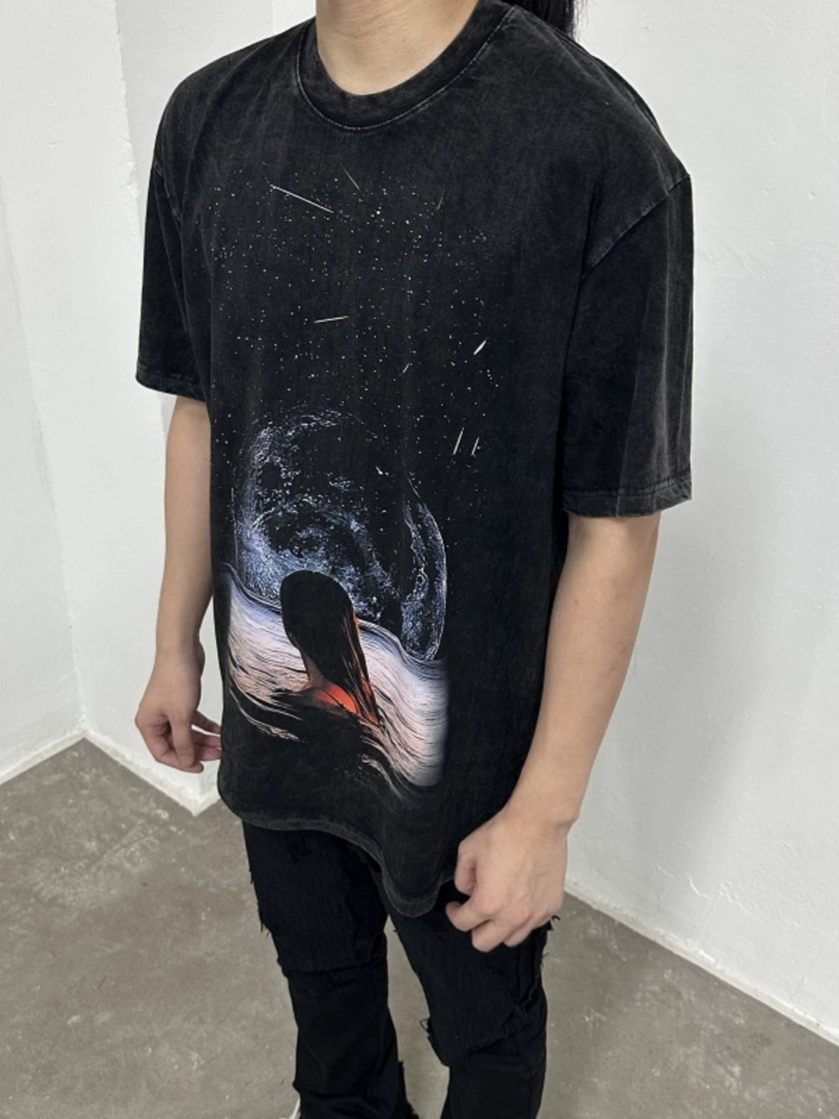 Untold Rabbit Dark Primal Galaxy T-Shirt