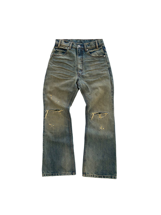 Premium Fade-Out Bootcut Jeans