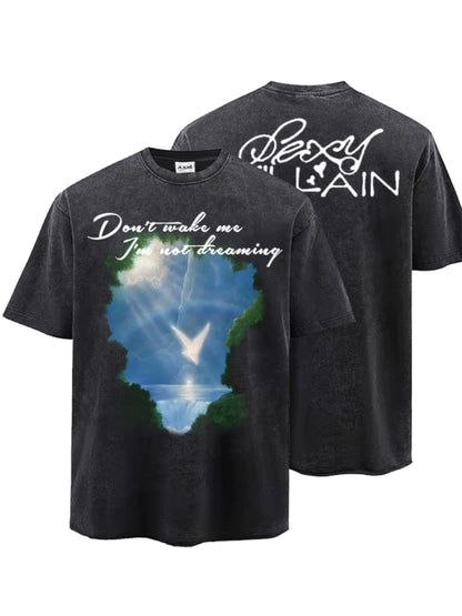 Untold Washed Angel Falls Heavy T-Shirt