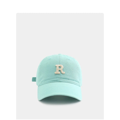 Letter Patched Baseball Cap