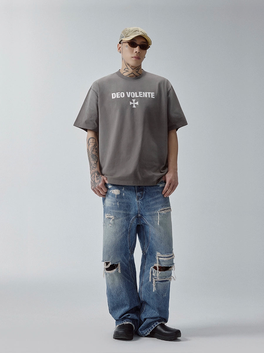 F2Center Gradient Old Shield T-Shirt