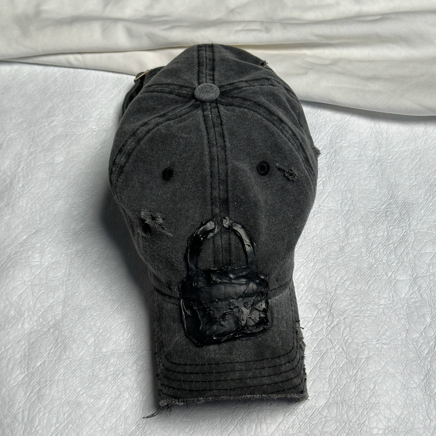 Untold Handmade Distressed Baseball Cap