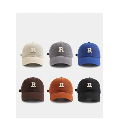 Letter Patched Baseball Cap