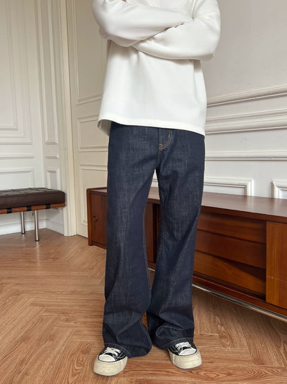 Untold Japanese Loose Straight Denim Jeans