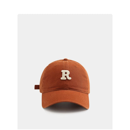 Letter Patched Baseball Cap
