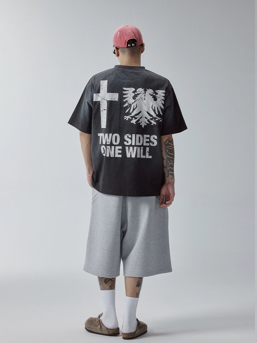 Vintage Washed Gradient T-Shirt