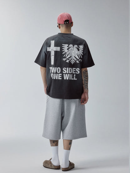 Vintage Washed Gradient T-Shirt