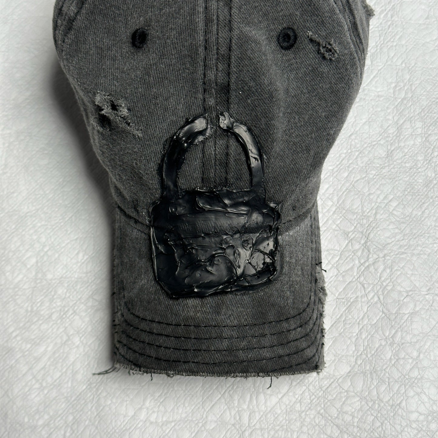 Untold Handmade Distressed Baseball Cap