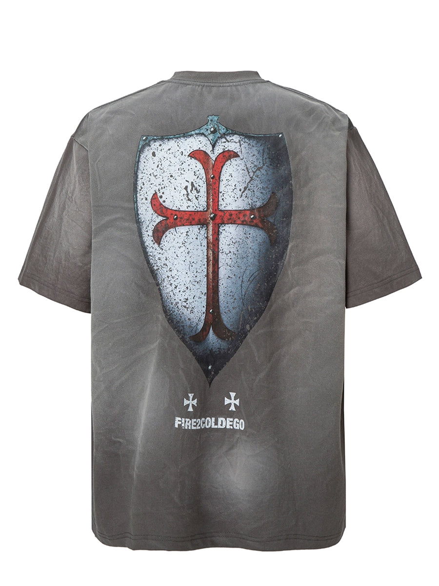 F2Center Gradient Old Shield T-Shirt