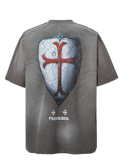 F2Center Gradient Old Shield T-Shirt